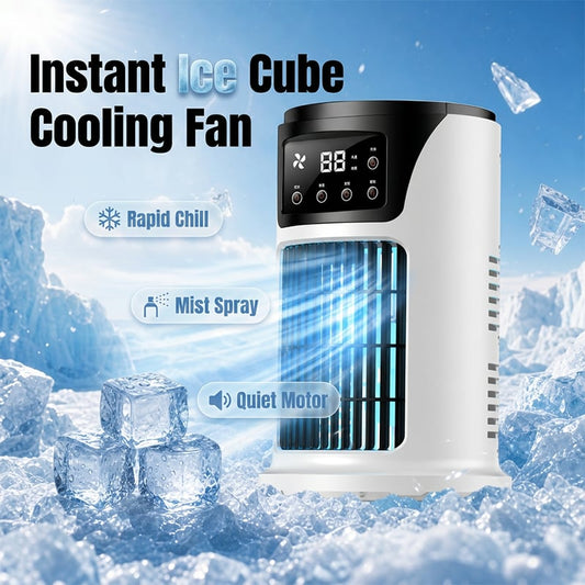❄️ Cross-Border Popular Cooling Fan Outdoor Air Cooler Home Desktop Office Humidification Usb Multi-Function Timing Fan
