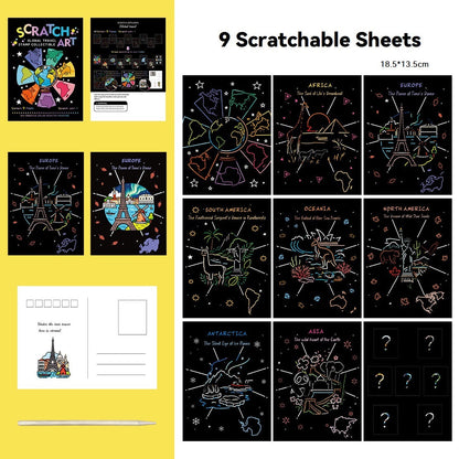 🔥Hot Sale 50% OFF🌈✍️Rainbow Magic Scratch Paper