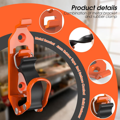 🛠️ Heavy Duty Metal Rubber Shovel Mount Kit