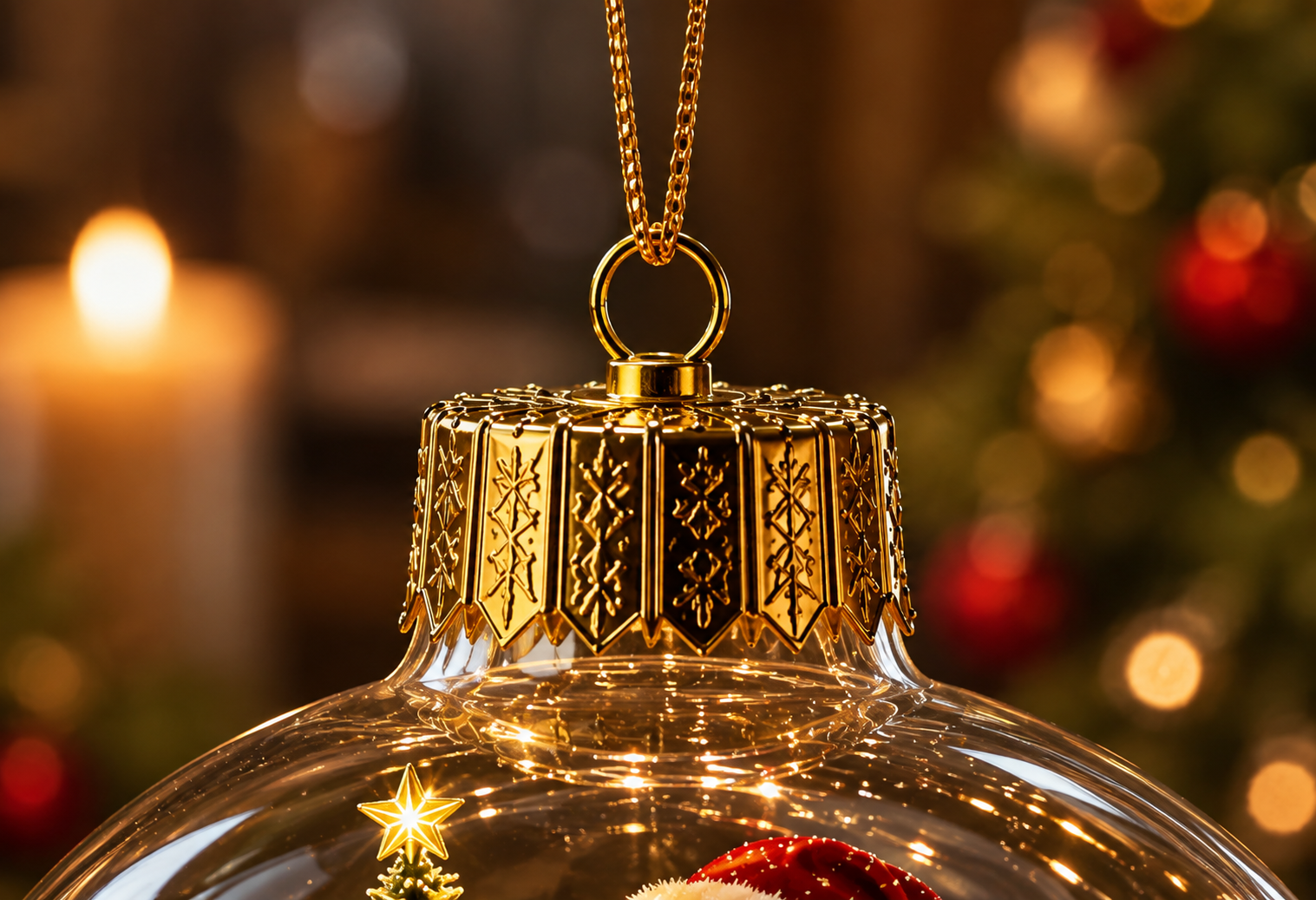 Gold hanging cord