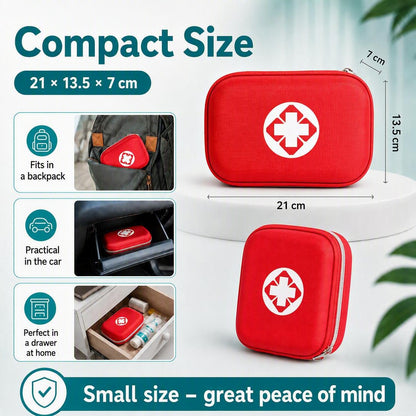🔥Hot Sale 49% OFF🔥 26-Piece Portable First Aid Kit – for Home, Car, Travel & Camping, Compact 🏥