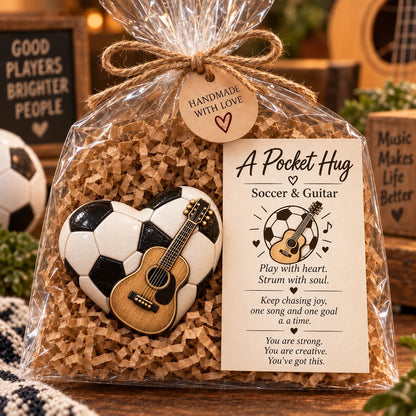 🏆 Sports Pocket Hug – Inspirational Keepsake Gift for Athletes & Sports Lovers ❤️