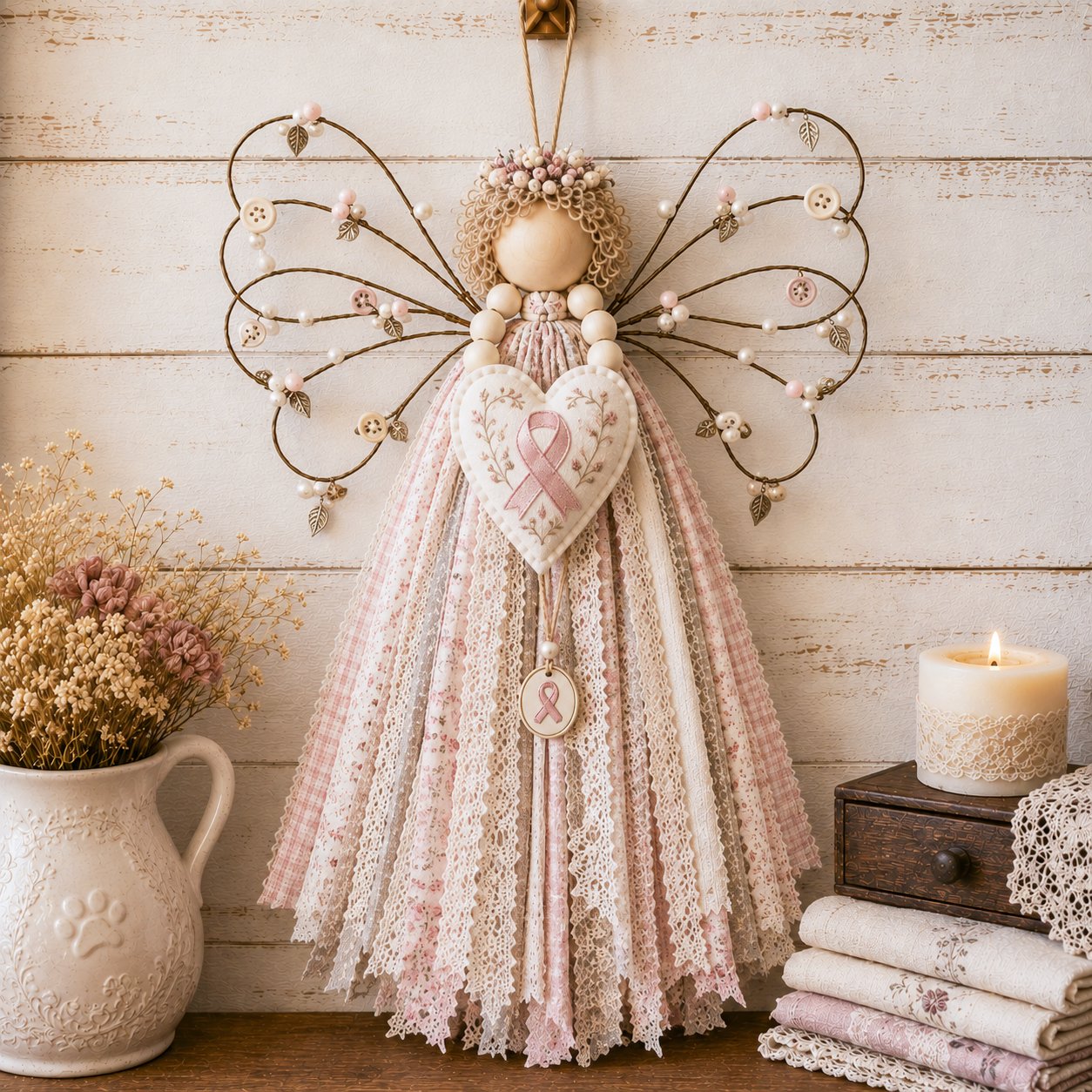 🔥Last Day 49% OFF - 🪽 Angel Fabric Hanging DIY Kit