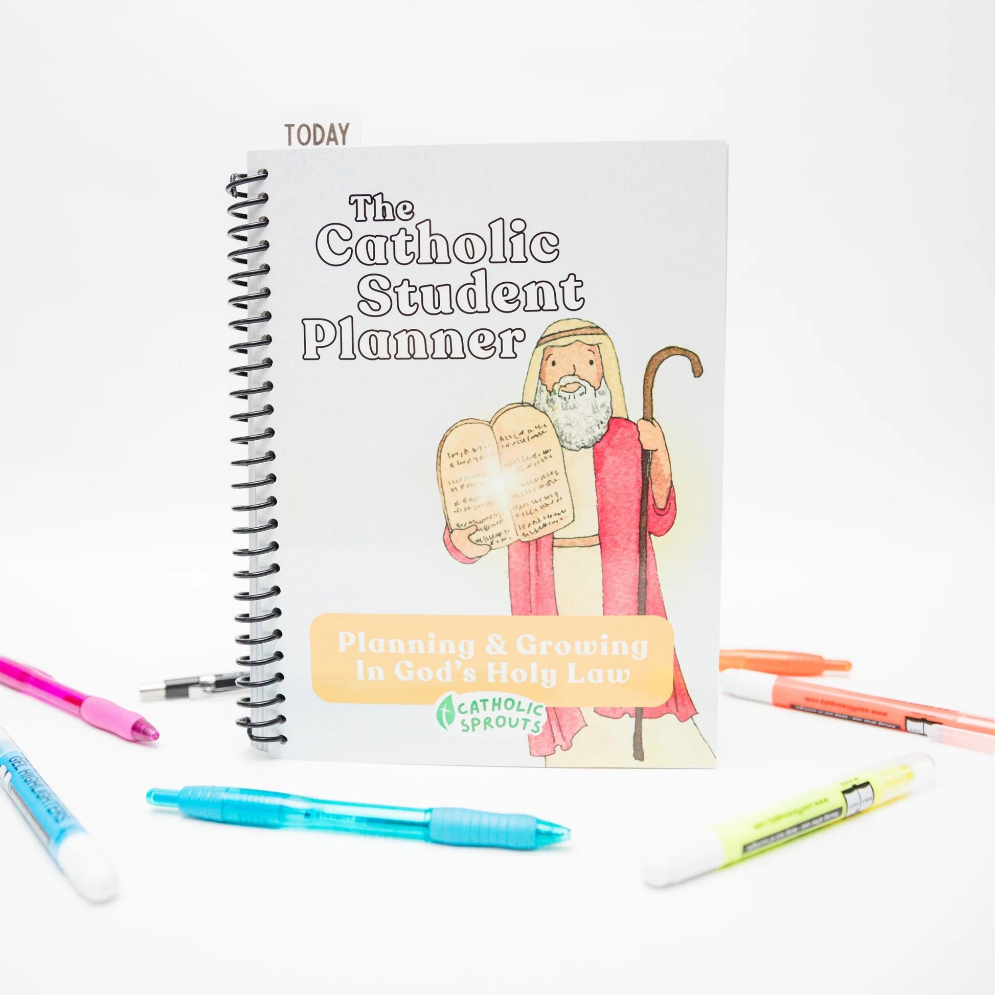 ✨ The Catholic Student Planner — A Faith-Filled Planner To Help Kids Stay Organized, Reflect & Grow