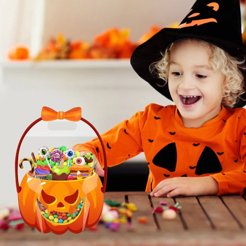 🔥 FROM £7.99 | Halloween Treat Bags – 10/30/50PCS Party Packs 🎃