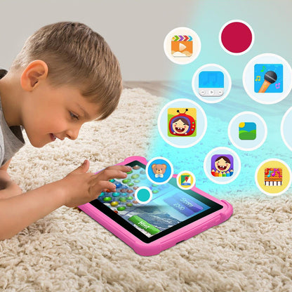 🔥7-inch Children's Tablets Computer WiFi Bluetooth Android Tablets