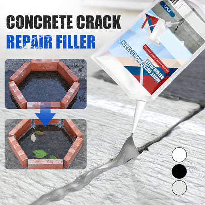 📢📢49% OFF !! ⏰Extra-Strength New Formula Concrete Crack Repair Filler, Waterproof Heavy-Duty Crack Adhesive for Driveway, Patio & Wall Cracks