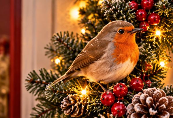 Robin Ornament