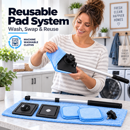 Dailyard™Dual Magnetic Car Windshield Cleaner | Streak-Free Auto Glass Cleaning Kit