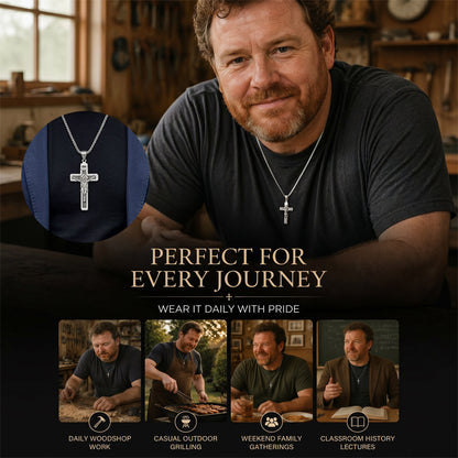 Delicate Timeless Elegance Cross Necklace
