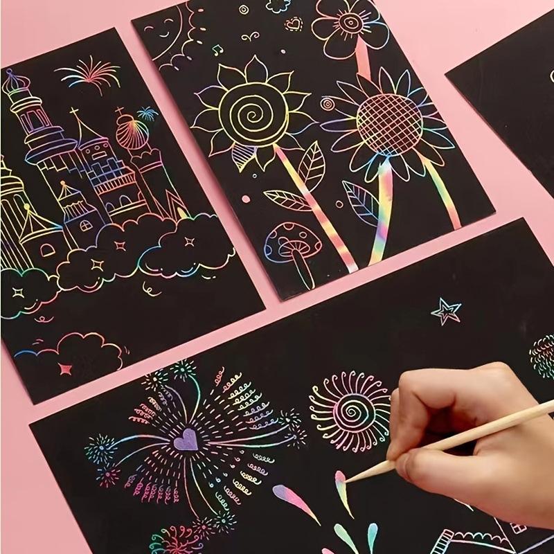 🔥Hot Sale 50% OFF🌈✍️Rainbow Magic Scratch Paper