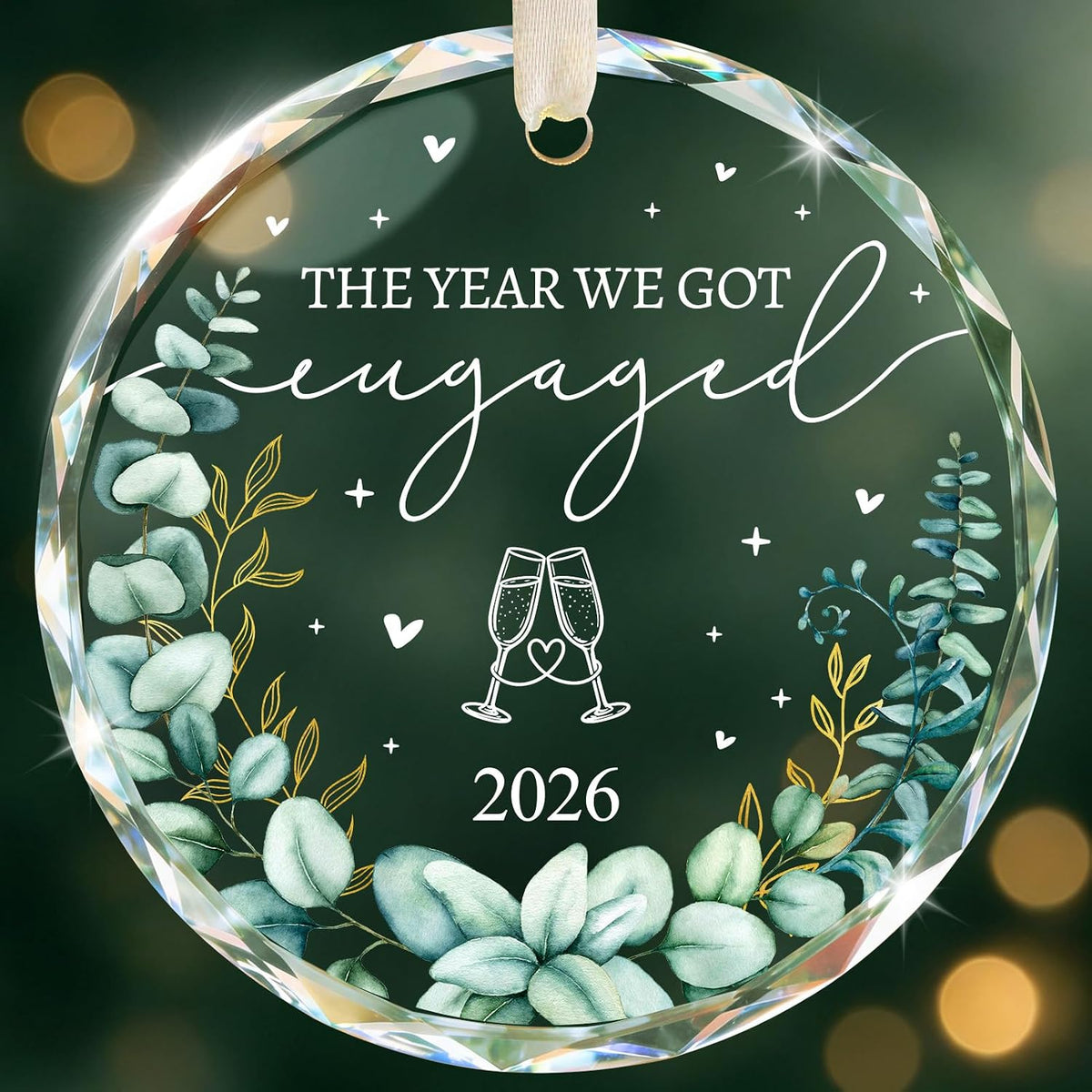 Wedding & Love Keepsake Ornament – Beautiful Christmas Gift