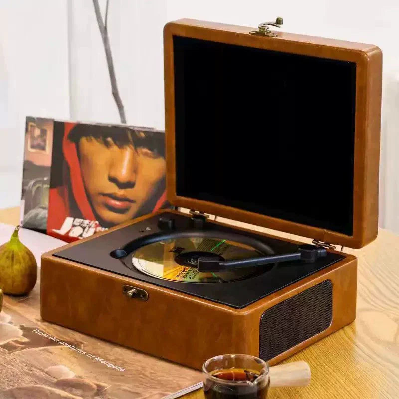 Retro Bluetooth Record Player
