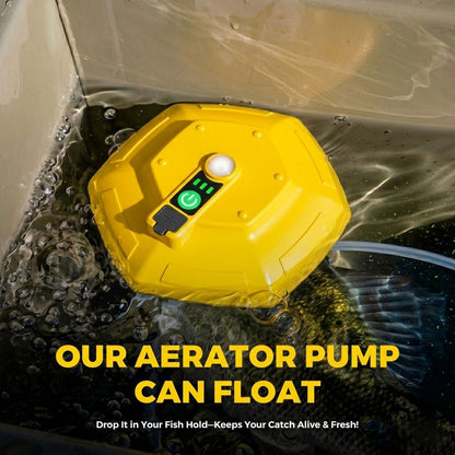 Portable Bait Aerator Pump