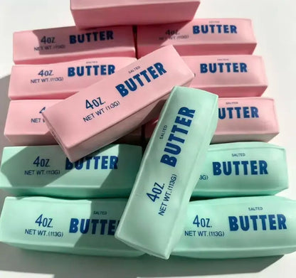 🧈 Crunchy Butter Bar Squishy Toy – Satisfying Squeeze Sensory Fidget Toy for Stress Relief, Relaxation & Fun 🎧