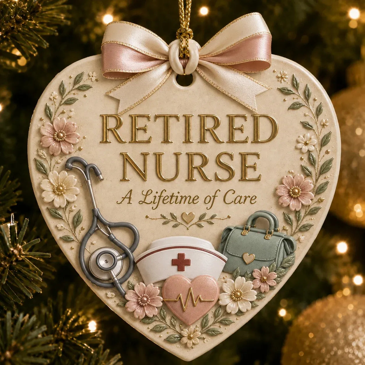 🔥LAST DAY 50% OFF - 🎄Retired Profession x Christmas Ornament