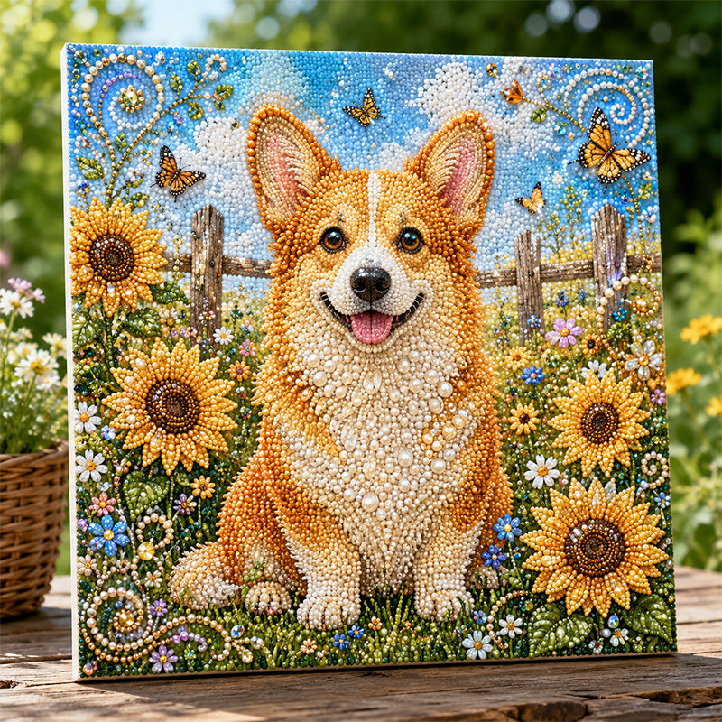 🏆 Last Day Special Price £14.99🦬✨ Highland Cow Pearl Art DIY Kit – Relaxing DIY Craft to Create Stunning Coastal Artwork (📦Buy 3 Free Shipping)