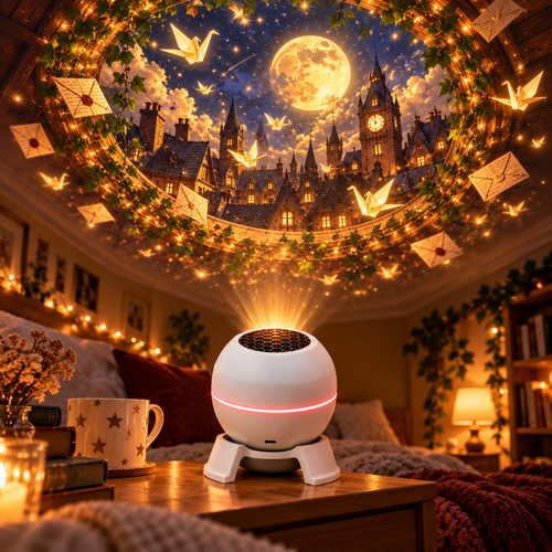 🌙✨ Magical Moonlit Storybook Projector