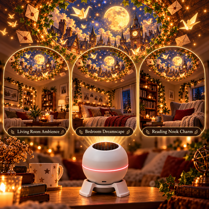 🌙✨ Magical Moonlit Storybook Projector