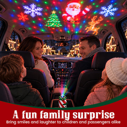 🎄✨ Christmas Car Projector Light – Turn Your Car Into a Magical Winter Wonderland 🚗