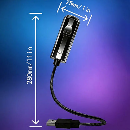 USB Galaxy & Moon Projector Night Light