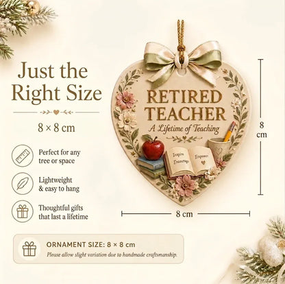 🔥LAST DAY 50% OFF - 🎄Retired Profession x Christmas Ornament