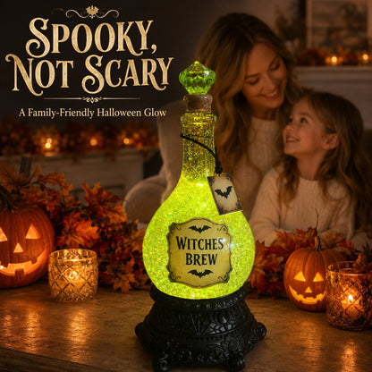 🔥Last Day 49% OFF -🧙✨Lighted Enchanted Tonic Poison Bottle Glitter Globe(📦Buy 2 Free Shipping)