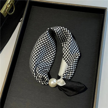 🏆25K+ SOLD 🔥2026 HOT SALE ✨ Effortless Glamour: Pop-On Pearl Necklace Scarf 🧣