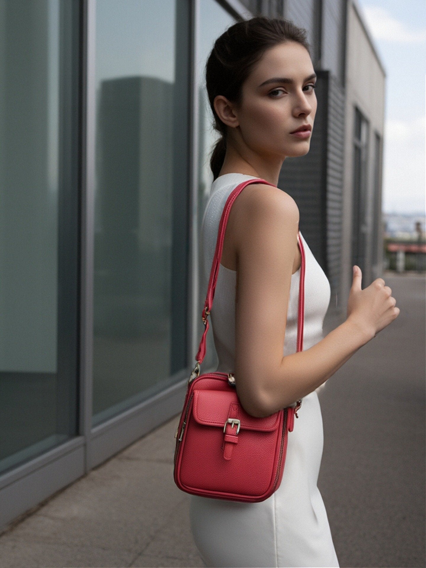 Crossbody Leather Bag