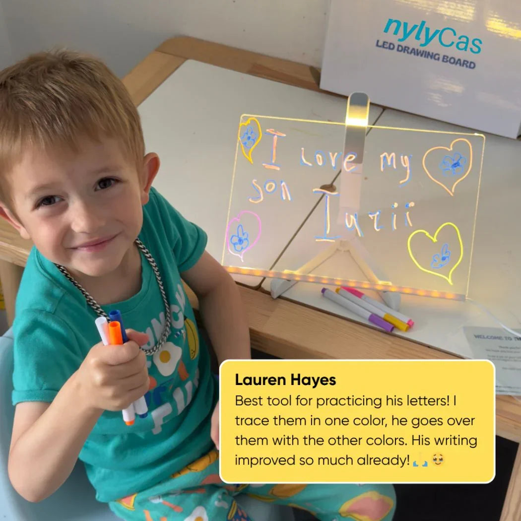 ✨LAST WEEK SPECIAL PRICE: ￡19.99!!⏳🎨Luminous Led Drawing Board For Children