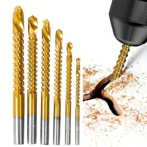 🔩Titanium-Coated Drill Bit Set