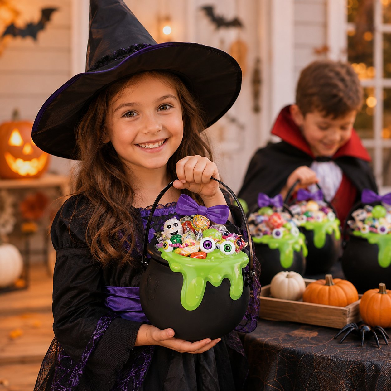 🔥 FROM £7.99 | Halloween Treat Bags – 10/30/50PCS Party Packs 🎃