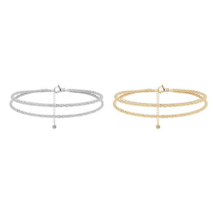 🎁New Arrivals 49% OFF💥Dainty Layered Waterproof Anklet