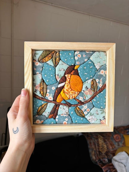 🔥HOT SALE🔥🧵 DIY Kinusaiga Fabric Art Kit – No-Sew Japanese Textile Craft with Nature-Inspired Designs