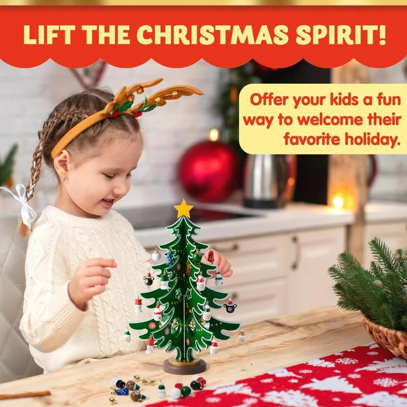 🔥LAST DAY 50% OFF - 🎄🎁 24-Day Christmas Tree Advent Calendar – Daily Ornament Surprises for Kids & Holiday Family Fun