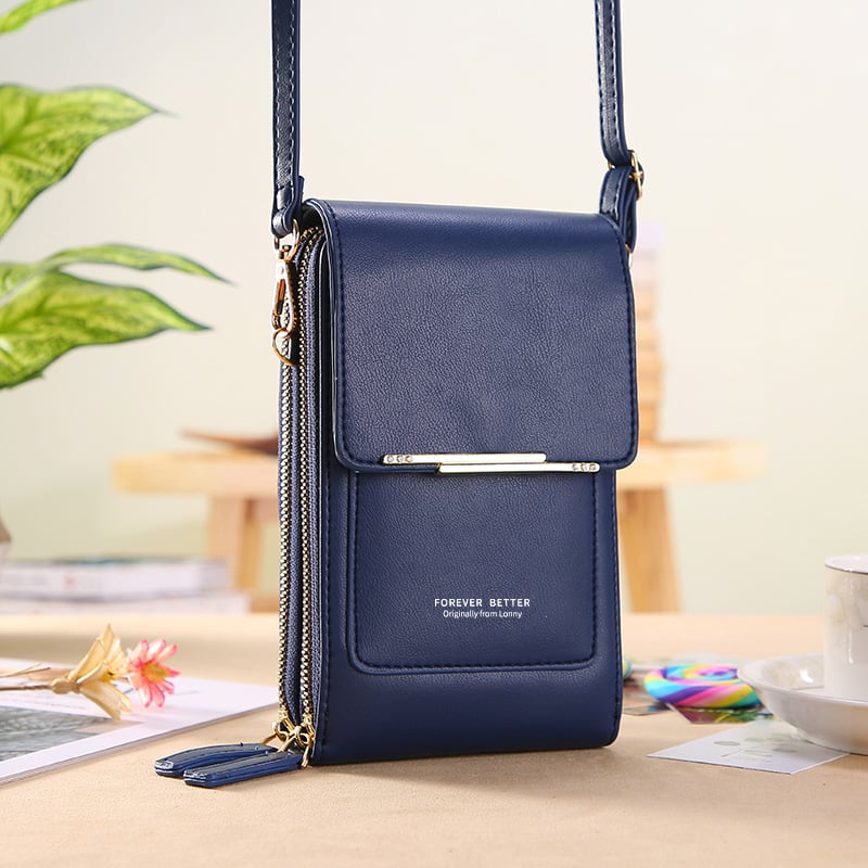 🏆Last Day Promotion：ONLY ￡8.99‼️👜📱 Simple and elegant women's touchscreen crossbody phone wallet