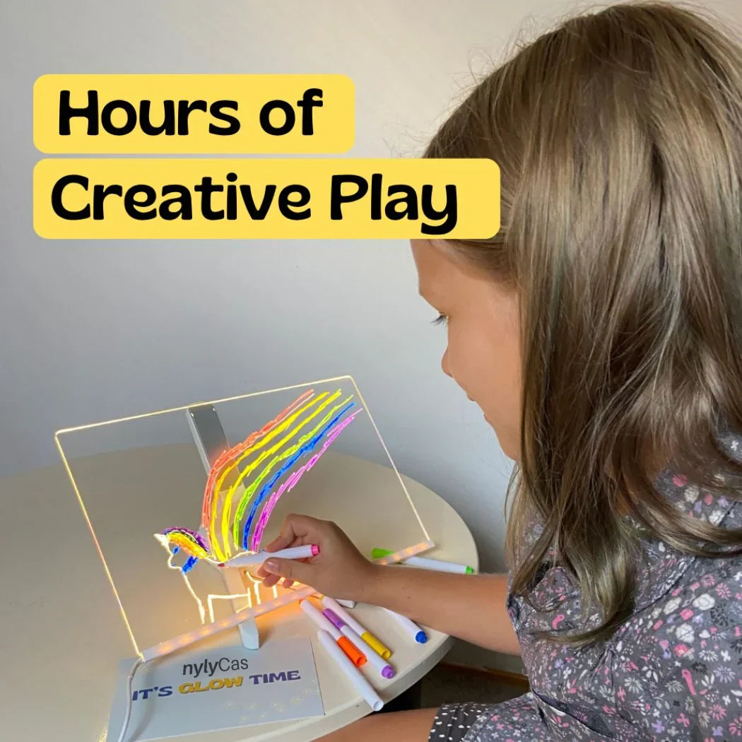 ✨LAST WEEK SPECIAL PRICE: ￡19.99!!⏳🎨Luminous Led Drawing Board For Children
