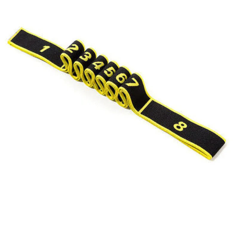 🧘‍♀️ 8-Segment Adjustable Resistance Band | Yoga & Stretching Assistant | Relieve Shoulder Stiffness & Boost Flexibility