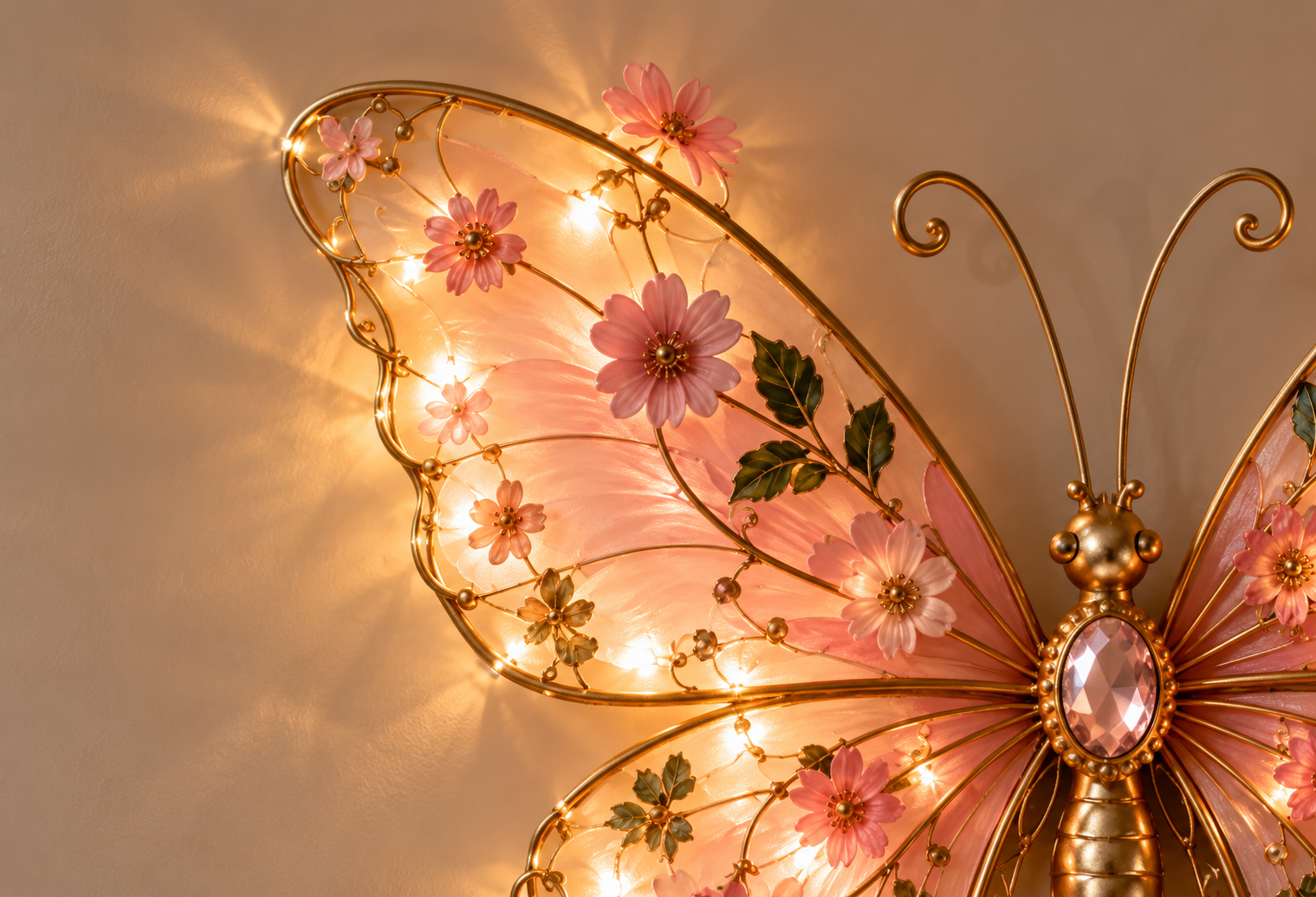 Illuminated wings