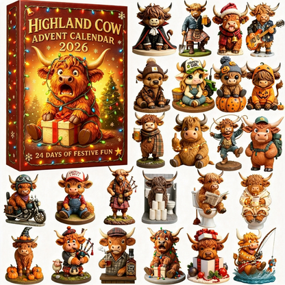 🎄🐮Highland Cow Advent Calendar 2026