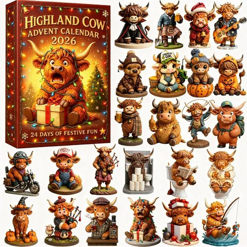 🎄🐮Highland Cow Advent Calendar 2026