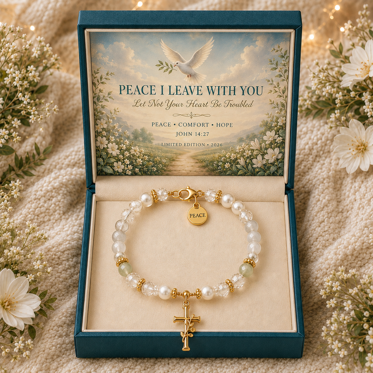 🎅 2026 Christmas Gift 49% Off--✝️ Scripture Faith Bracelet Collection