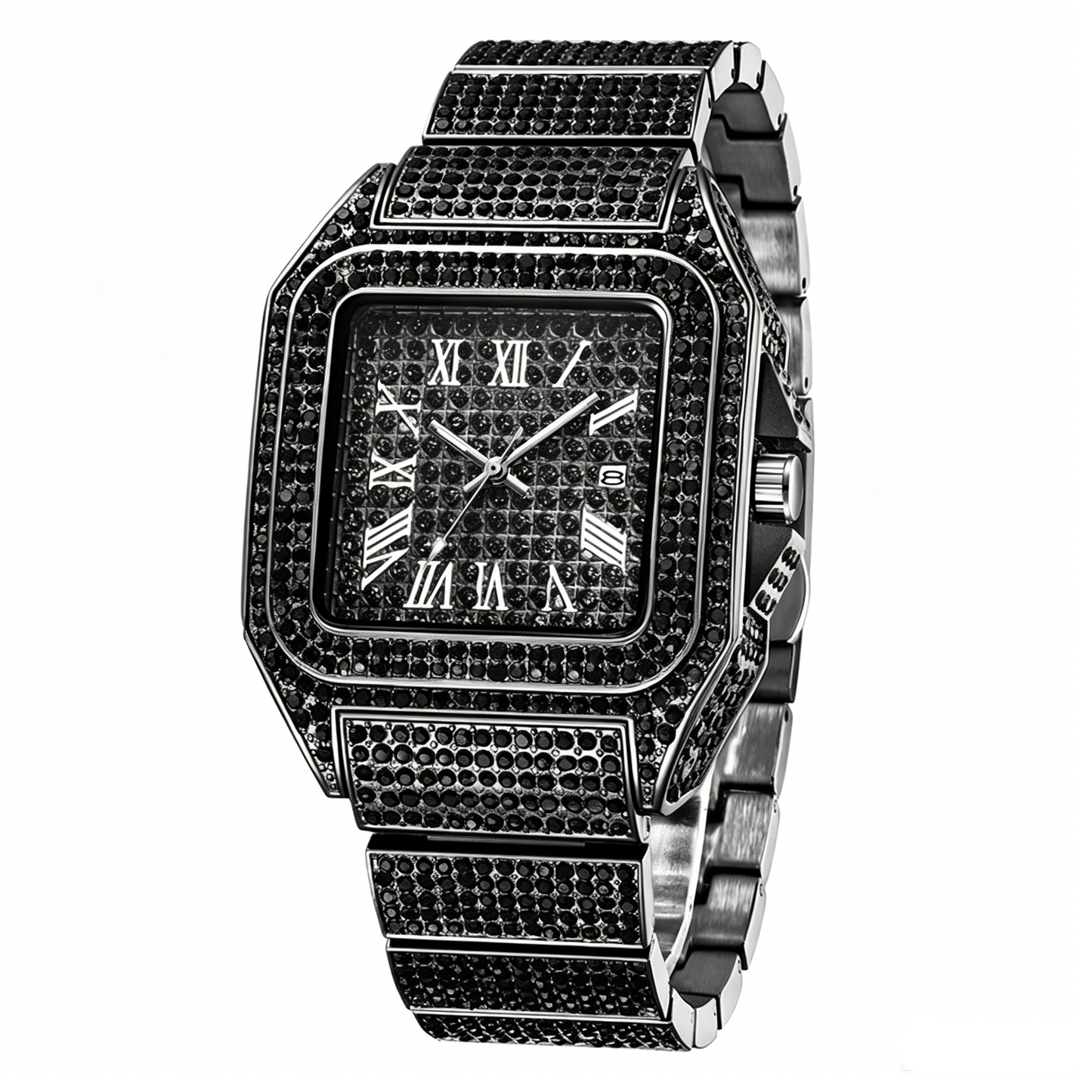 ✨dailyardpromax™ Luxury Square Rhinestone Watch – Elegant Sparkle for Every Occasion✨
