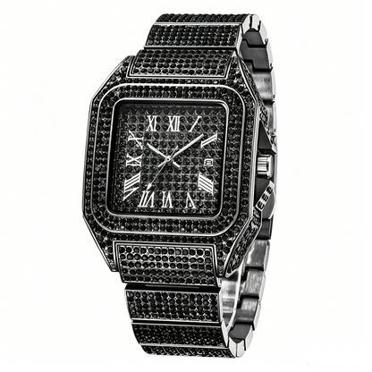 ✨dailyardpromax™ Luxury Square Rhinestone Watch – Elegant Sparkle for Every Occasion✨