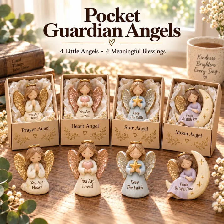 🔥Last Day 49% OFF - 👼💕12 Pocket Guardian Angels -🎁Little Blessing Keepsake Gifts(📦Buy 2 Free Shipping)