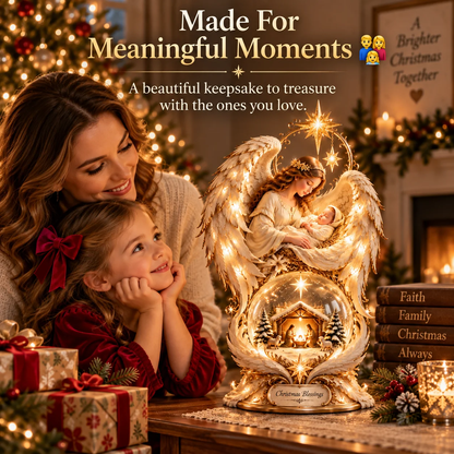 ✝️ Bring the Holy Night Home – Heavenly Noel Nativity Light