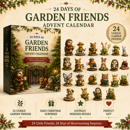 24 Days of Garden Friends Advent Calendar