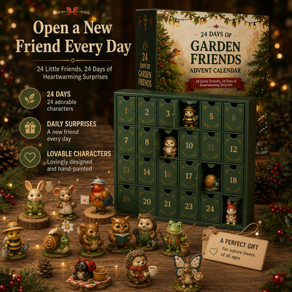 24 Days of Garden Friends Advent Calendar