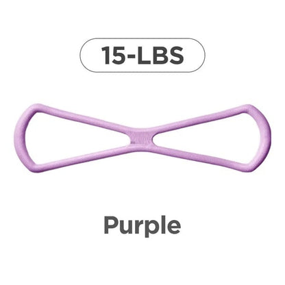 🏆Flash Sale⚡Figure 8 Resistance Bands – Arms & Chest Workout for Women & Men – TPE Yoga Gym Fitness