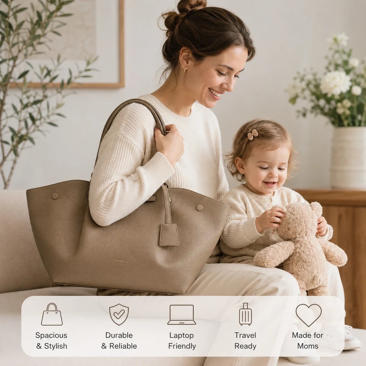 Everyday Leather Tote